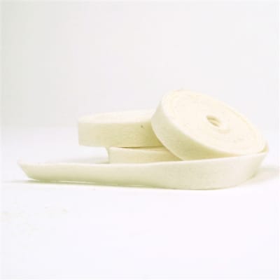 Ivory Wool Felt Ribbon