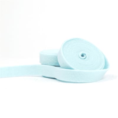 Light Blue Wool Felt Ribbon