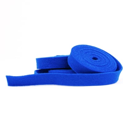 Royal Blue Wool Felt Ribbon
