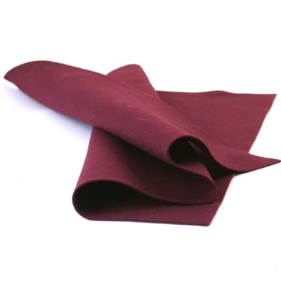Wine Wool Felt Sheet