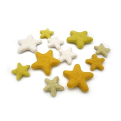 Felt Stars Med & Large