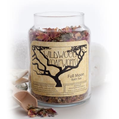 Full Moon - Bath Tea Jar