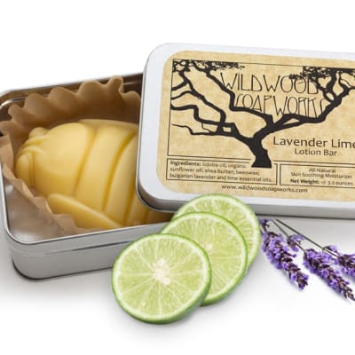 Lavender Lime - 3.2 oz Lotion Bar