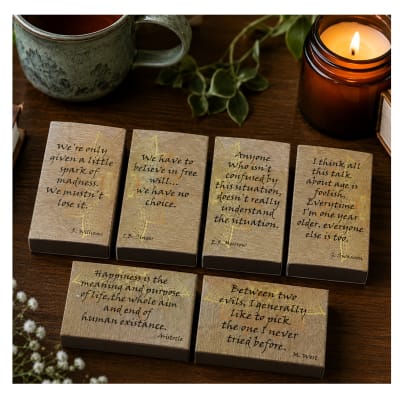 Words Of Wisdom Mini Matchbox