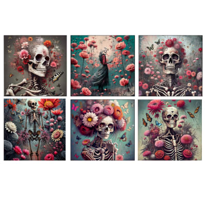 Spring Skulls Matchbox