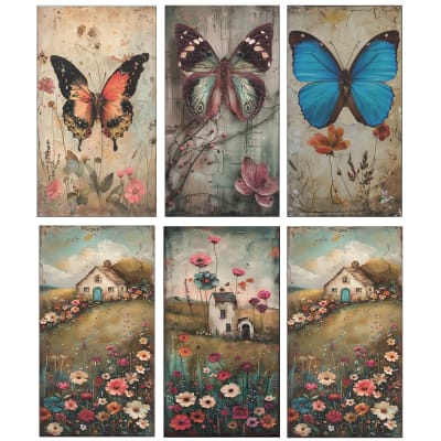 Butterfly Cottage Matchbox