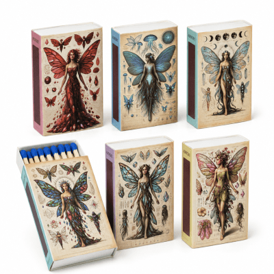 Crystal Fairies Mini Matchbox
