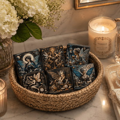 Apothecary Fairies Square Matchbox