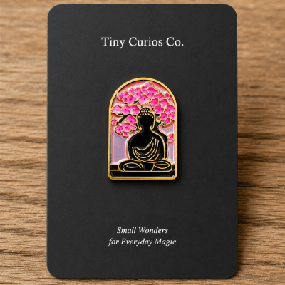 Pink Bonsai Reverie Pin