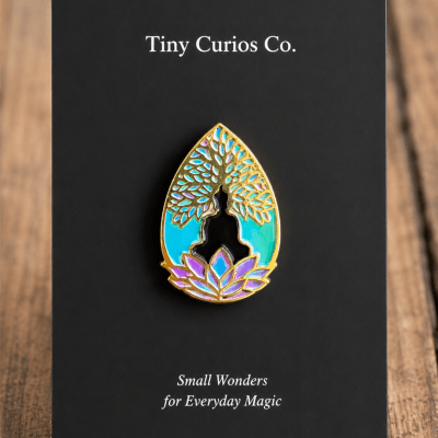 Prism Canopy Meditation Pin