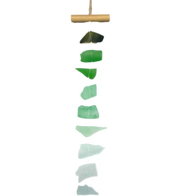 Sea Cove Recycled Glass Green/Aqua Strand