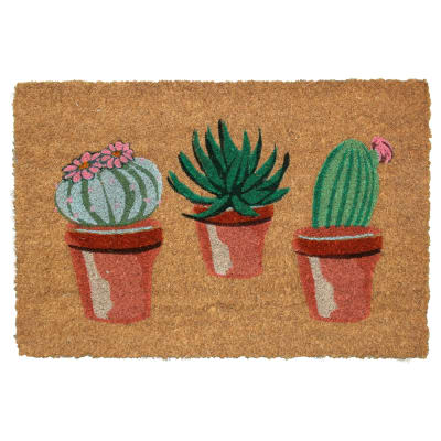 Cactus Pots Door Mat