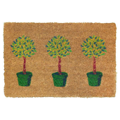 Potted Tree Door Mat