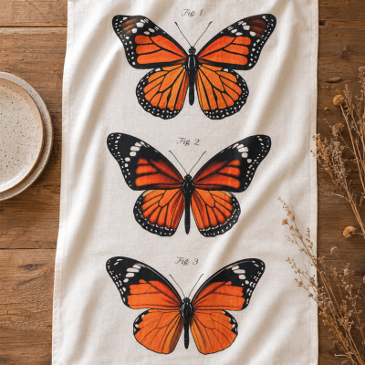 Vintage Monarch Flour Sack Tea Towel