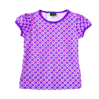 Purple Patterned T-Shirt
