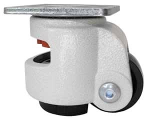 Leveling Caster with Top Plate