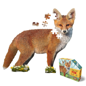 I Am Lil' Fox Shaped Puzzle