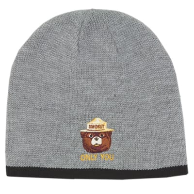 Smokey Embroidered Beanie