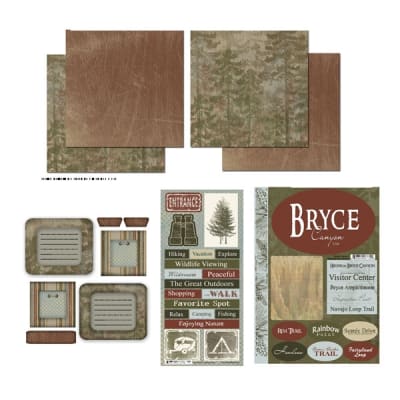 Bryce Canyon National Park Scrapbook Kit