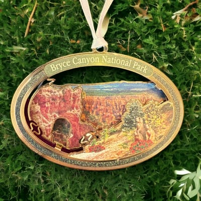 Bryce Canyon Natural Bridge Christmas Ornament