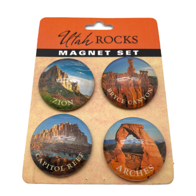 Utah Rocks Magnet Set