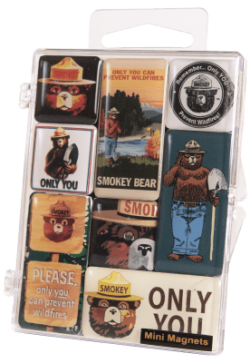 Smokey Bear Classic Mini Magnet Pack