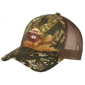 Smokey Mossy Oak Camo Trucker Hat