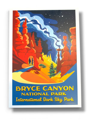 Bryce Canyon Dark Sky Sticker