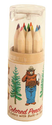 Smokey Bear Colored Pencil Set