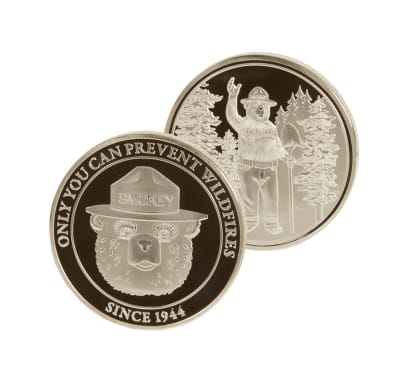 Smokey Bear Collectable Coin
