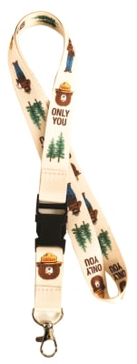 Smokey Bear Lanyard