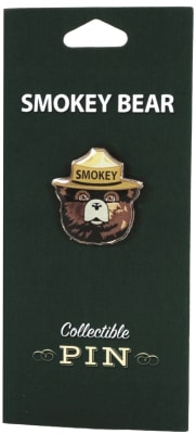 Smokey Bear Head Collectible Pin