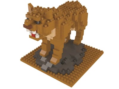 Mountain Lion Mini Building Blocks