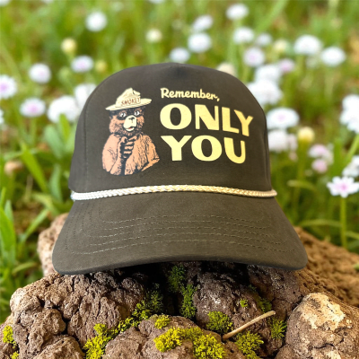 Smokey Bear Canvas Cappy Hat