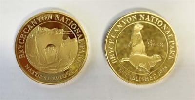 Gold Bryce Canyon Collectible Coin
