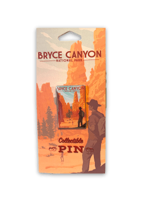 Bryce Canyon Wall Street Retro Ranger Pin