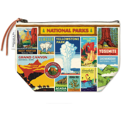 National Park Vintage Pouch