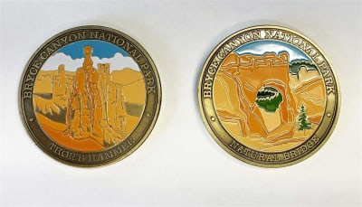 Colorized Bryce Canyon Collectible Coin