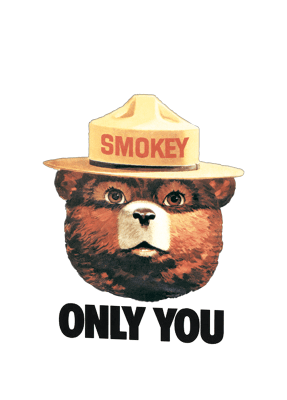 Smokey Only You Die-cut Sticker