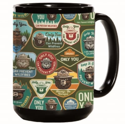 Smokey Bear Pop Art Mug