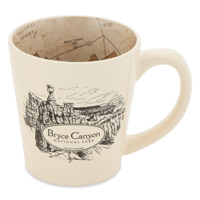 Bryce Canyon National Park Map Mug