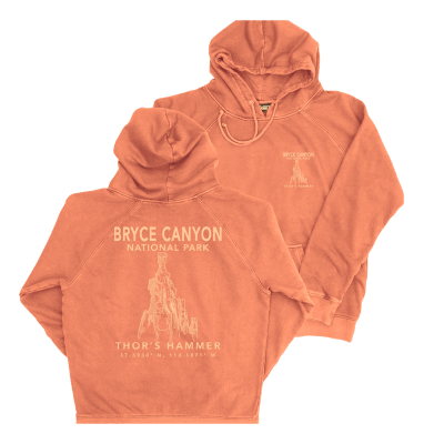 Bryce Canyon HOODOO WASH Retro Hoodie