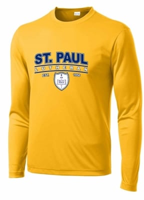 SPORT TEK PERFORMANCE LONG SLEEVE TEE = 3 Colors
