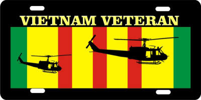 Vietnam veteran custom car tag Custom License Plates, Personalized License Plates, Decorative License Plates, Front License Plates, Car Tags, airbrush