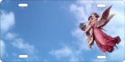 personalized license plate Angel