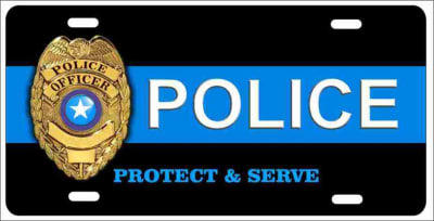 police personalized novelty license plate custom car tag Custom License Plates, Personalized License Plates, Decorative License Plates, Front License Plates, Car Tags, airbrush