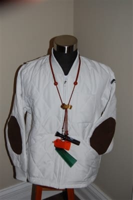 Quilted handler's jacket