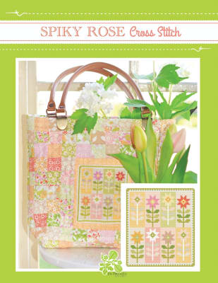 Spiky Rose Cross Stitch