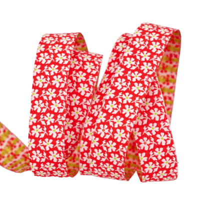 RIBBON: Red Daisies