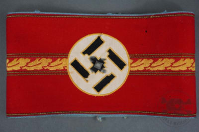 Original Third Reich NSDAP Ortsgruppenleiter Armband With RZM Tag